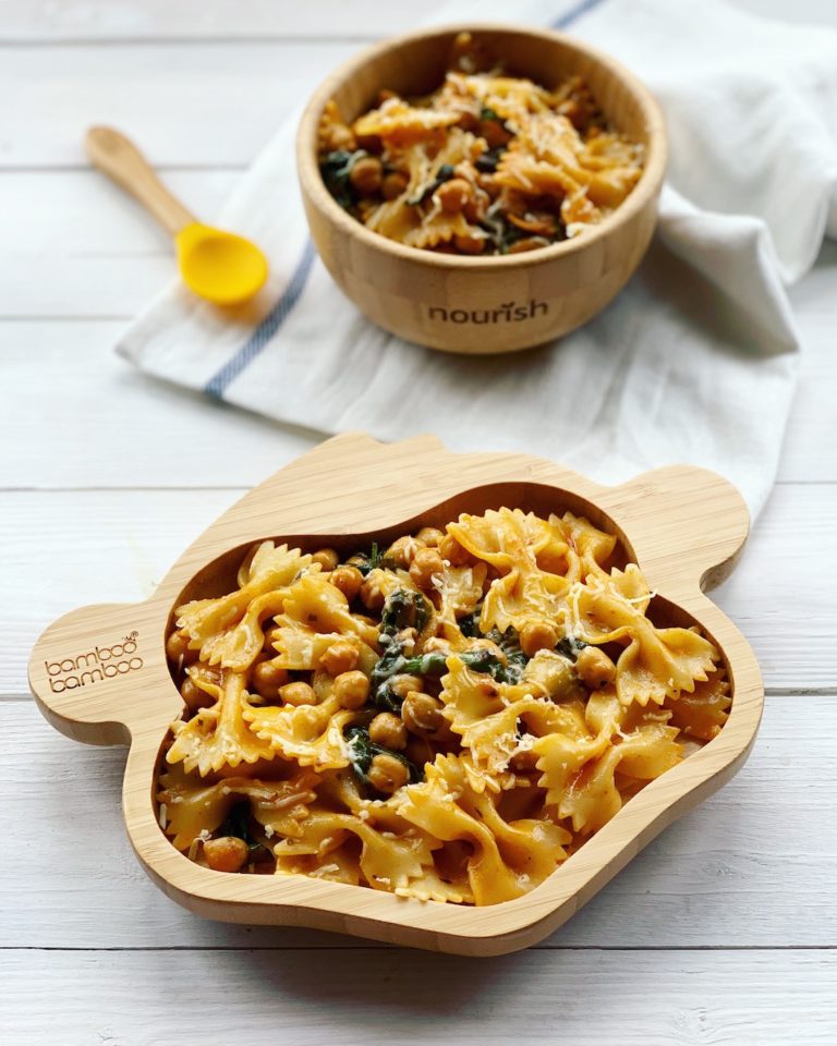 Spiced Chickpea Pasta